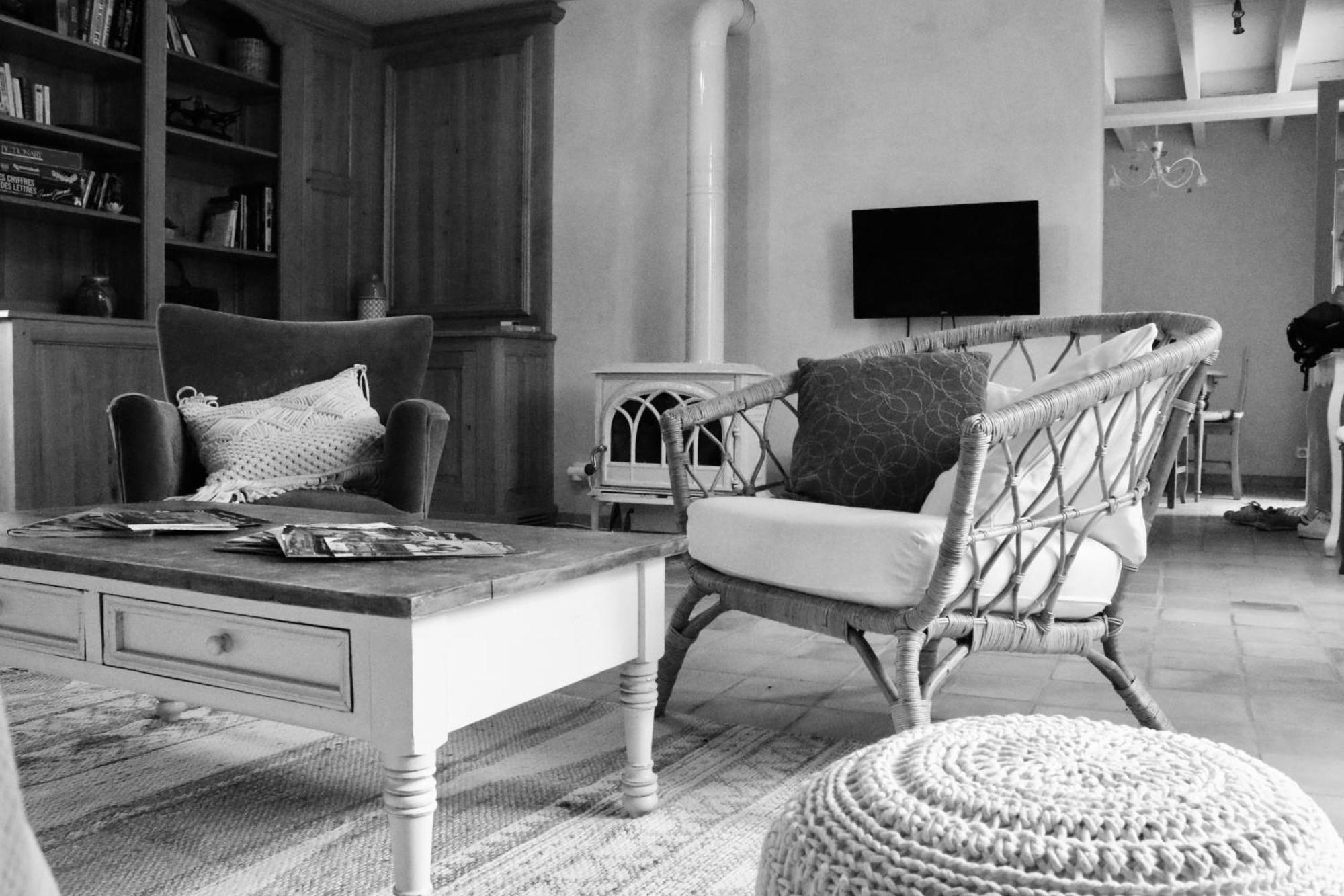 Les Perroutis Villa Saint-Alvère Oda fotoğraf